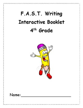 Preview of Florida FAST Interactive Writing Booklet (4th Grade)