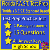 Florida FAST Reading Practice Test High School Florida BEST
