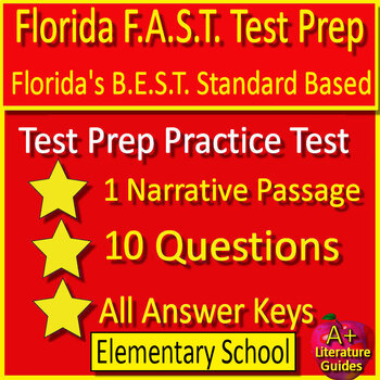 Preview of Florida FAST Reading Practice Test Passage and Questions Florida BEST