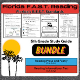 Florida FAST Reading Study Guide - 5th Grade 5.R.1 & 5.R.2
