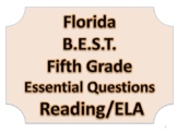 Florida Fifth 5th Grade ELA B.E.S.T. ESSENTIAL QUESTIONS N