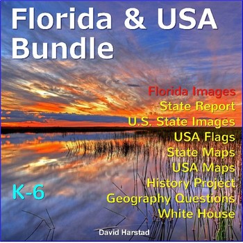 Preview of Florida - Florida History - Florida History 4th Grade - Florida State Report