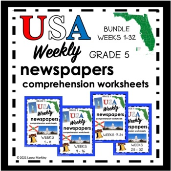 Map Project Florida Social Studies Grade 5 - NO PREP! by clevergirlteaching