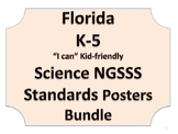 Florida K-5th Grade Bundle SS Social Studies NGSSS Standar