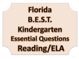 Florida K Kindergarten ELA B.E.S.T. ESSENTIAL QUESTIONS No Border