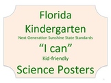 Florida Kindergarten Science Standards NGSSS No Border