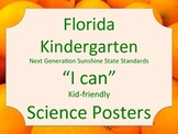 Florida Kindergarten Science Standards NGSSS Orange
