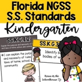 Florida Kindergarten Social Studies Standards NGSS