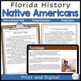 Florida Native Americans Reading Passages and Comprehensio