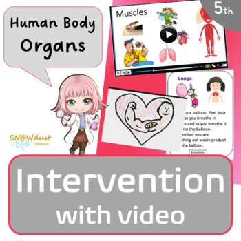 Preview of Florida Science Differentiation & Reteach: Human Body Organs