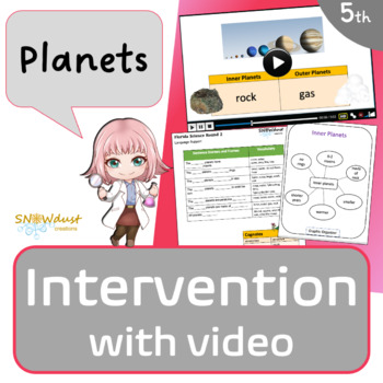 Preview of Florida Science Differentiation & Reteach: Planets