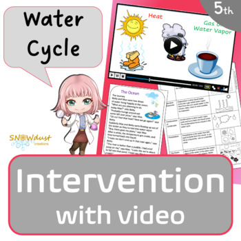 Preview of Florida Science Differentiation & Reteach: Water Cycle