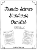 Florida Science Standards Checklist for First Grade