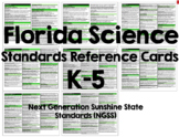 Florida Science Standards Reference Cards (NGSSS) K-5