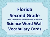 Florida Science Word Wall 2nd Second Grade Vocabulary NGSS