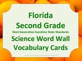 Florida Science Word Wall 2nd Second Grade Vocabulary NGSS