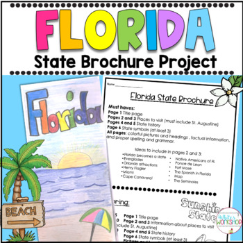 Preview of Florida Social Studies Brochure Project