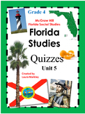 Florida Social Studies Common Assessments - Unit 5 Grade 4