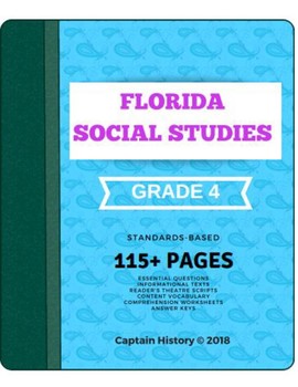 Preview of Florida Social Studies: Grade 4 Bundle