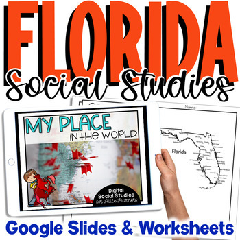 Preview of Florida Social Studies | Me on the Map | City, County, State, Country, Continent
