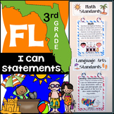 Florida Standards - "I Can" Math & ELA (3rd Grade)