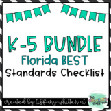 Florida BEST Standards Checklist K-5 Bundle