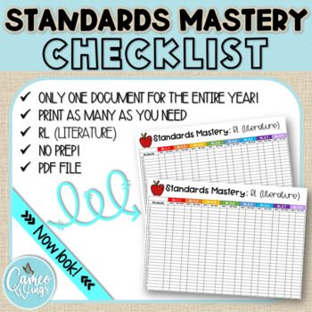 Preview of RL Florida Standards Mastery Checklist