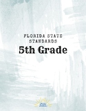 Florida State Standards - Fifth Grade Checklist - 5th Grade
