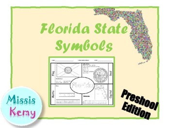 Preview of Florida State Worksheet (Preschool Edition)