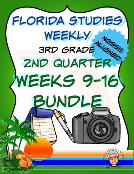 Preview of Florida Studies Weekly American Horizons Review Study Guide BUNDLE 2nd Quarter