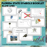 Florida State Symbols Booklet- Blank Lines