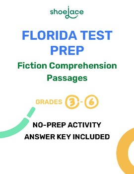 Preview of Florida Test Prep Fiction Comprehension Passages Bundle - Grades 3-6