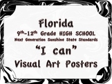 Florida Visual Arts High School HS 9-12 Grade NGSSS Standa