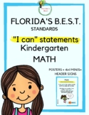 Florida's B.E.S.T. MATH KINDER - "I Can" Resources