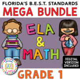 Florida's B.E.S.T. Standards | GR1 ELA and MATH + Digital 