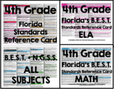 Florida's B.E.S.T. Standards Reference Card - 4th Grade