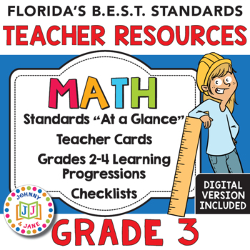 Preview of Florida's B.E.S.T. Standards Teacher Resources | GR3 MATH