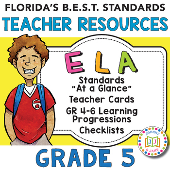 Preview of Florida's B.E.S.T. Standards Teacher Resources | GR5 ELA