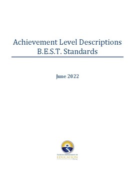 Preview of Florida's ELA Achievement Level Descriptors for FAST