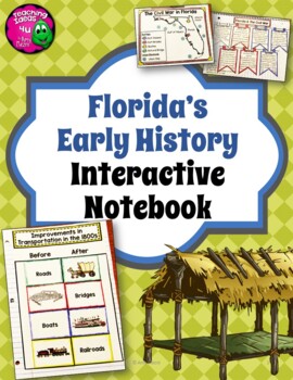 Preview of Florida's Early History Interactive Notebook 4th Grade Unit 3