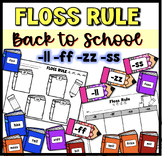 Floss Rule Activity and Worksheets Back to School