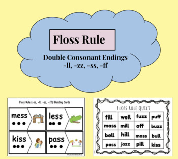 Floss Rule (Double Consonant Endings) Resources by Welcome to Kinderland