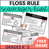 Floss Rule - Double Consonant Scavenger Hunt - Phonics Gam