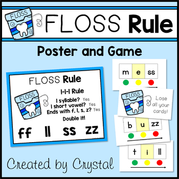 Preview of Floss Rule Poster and Game