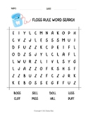 Floss Rule Word Search