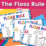 Floss Rule spelling Games, Anchor Charts & Word Sorts for 