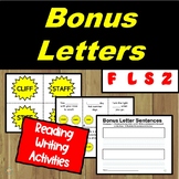 Floss rule  ff ll ss and zz | Bonus Letter Literacy Activi