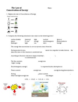 Preview of Flow of Energy in an Ecosystem