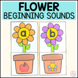 Flower Beginning Sounds Alphabet Puzzles for Preschool & K