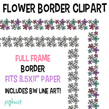 Rose Flower Border Clipart Tags Pinterest Flower Border